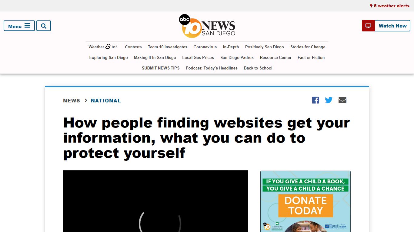 How people finding websites get your information - 10news.com